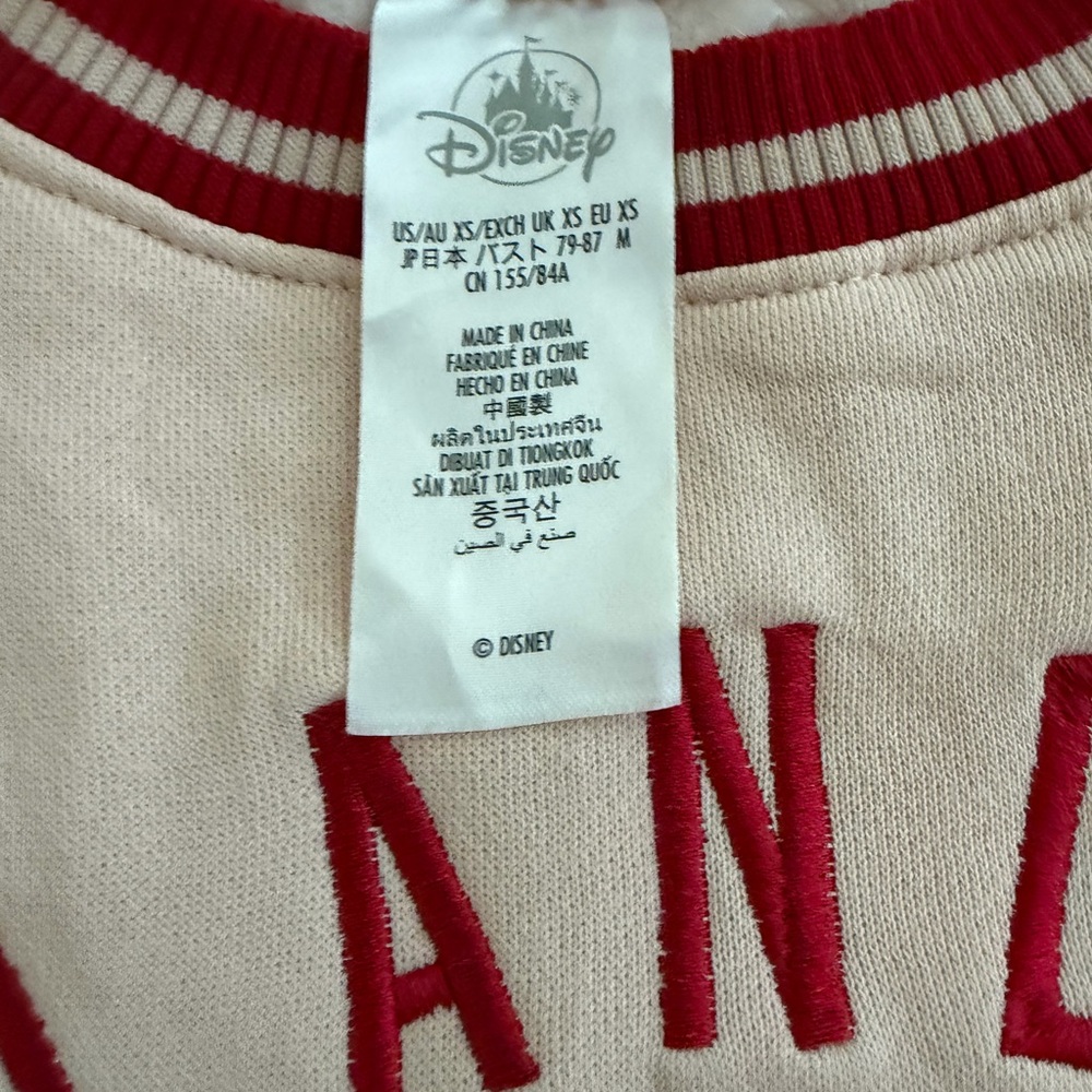 Disney Red and Pink Sweatshirt - Picture 6 of 6